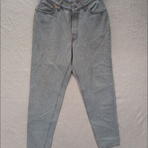 Levis 501 Vintage USA Womens 13 High Waisted Button Fly Denim 17501-0133 Jeans